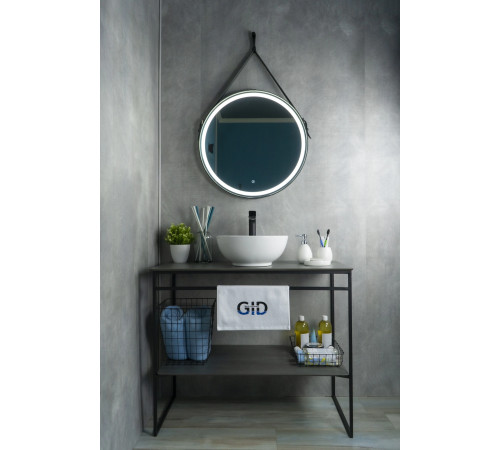 Раковина накладная Gid N9002 51102 белая 38.5x38.5x15