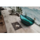 Ванна Abber прозрачная Kristall AT9702Aquamarin бирюзовая