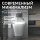 Подвесной унитаз ABBER Rechteck AC1201 белый, безободковый