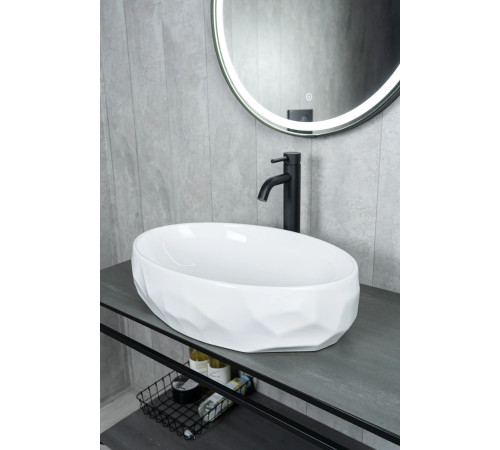 Раковина накладная Gid 9030wx 51241 белая 60x40x15