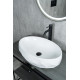 Раковина накладная Gid 9030wx 51241 белая 60x40x15