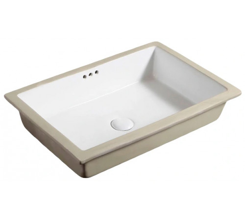 Раковина встраиваемая Gid Yj832 71152 белая 50x40x18