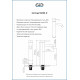 Смеситель GID для раковины (высокий) Inga SS096-CH-D SS096CHD хром