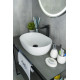 Раковина накладная Gid N9026b 51113 белая 48x35x13.5