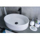 Раковина накладная Gid N9012 51106 белая 50x36x14