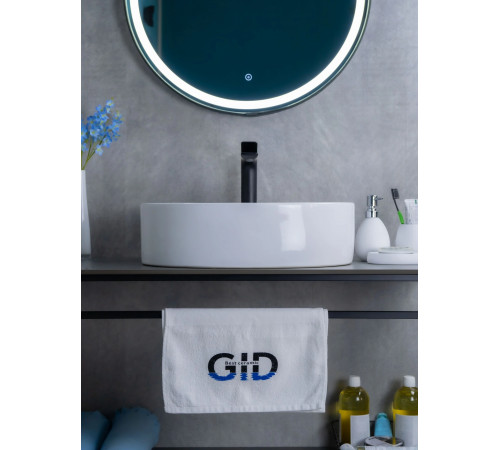 Раковина накладная Gid N9012 51106 белая 50x36x14