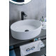 Раковина накладная Gid N9012 51106 белая 50x36x14