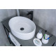Раковина накладная Gid N9012 51106 белая 50x36x14