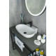 Раковина накладная Gid N9234 51133 белая 56x39x12.5