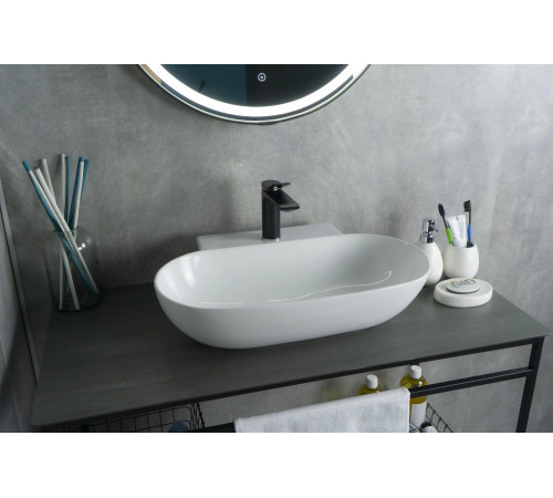 Раковина накладная Gid N9234 51133 белая 56x39x12.5