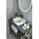 Раковина накладная Gid N9044 51165 белая 38.5x38.5x14