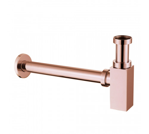 Сифон для раковины ABBER AF0031RG, розовое золото