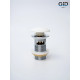 Клапан донный GID с переливом Wh100-1 71102K белый 7x7x10