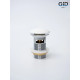 Клапан донный GID с переливом Wh100-1 71102K белый 7x7x10