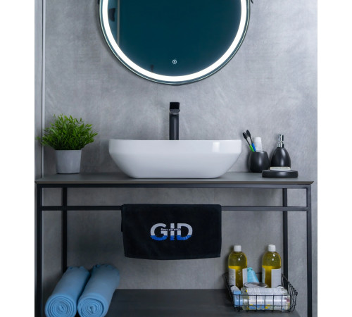 Раковина накладная Gid D1468 51195 белая 50x36x14.5