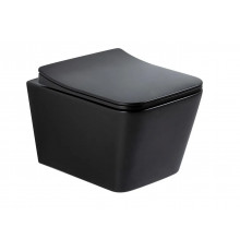 Подвесной унитаз GID Tr2144Bm 62225Y черный матовый 52x36x33.5