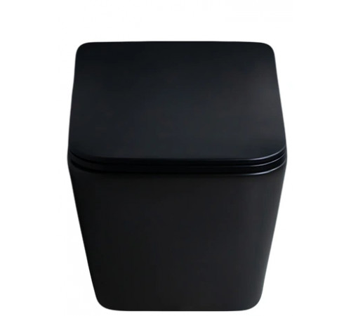 Подвесной унитаз GID Tr2144Bm 62225Y черный матовый 52x36x33.5
