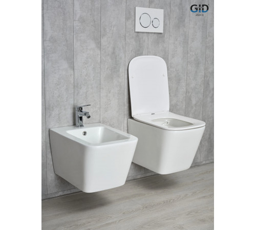 Подвесной унитаз GID Tr2143 62257Y белый 49x34x36