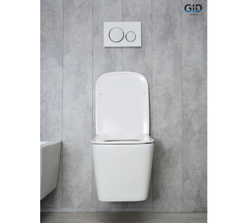 Подвесной унитаз GID Tr2143 62257Y белый 49x34x36