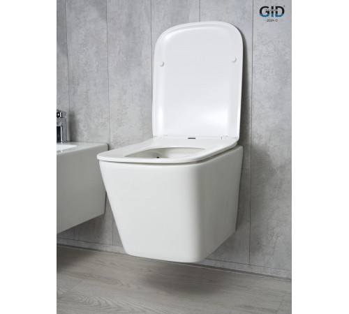 Подвесной унитаз GID Tr2143 62257Y белый 49x34x36