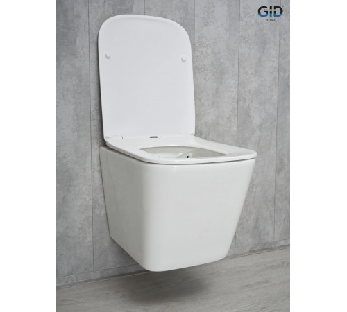Подвесной унитаз GID Tr2143 62257Y белый 49x34x36