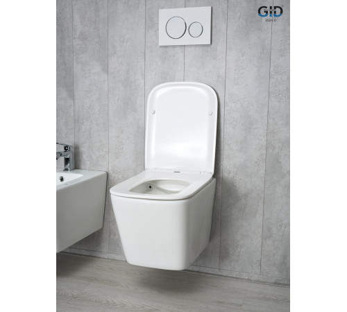Подвесной унитаз GID Tr2143 62257Y белый 49x34x36
