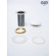 Клапан донный GID без перелива Wh100 71101K белый 7x7x10