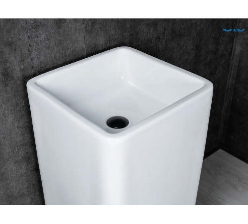 Раковина напольная Gid Nb149 81119 белая 41x41x85