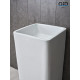 Раковина напольная Gid Nb149 81119 белая 41x41x85