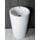 Раковина напольная Gid Nb163 81107 белая 46x46x85