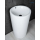 Раковина напольная Gid Nb163 81107 белая 46x46x85