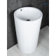 Раковина напольная Gid Nb163 81107 белая 46x46x85