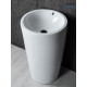 Раковина напольная Gid Nb163 81107 белая 46x46x85