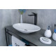 Раковина накладная Gid N9022 51110 белая 50x35x9