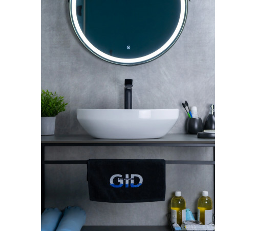 Раковина накладная Gid D1469 51196 белая 50x36x14.5