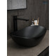 Раковина накладная Gid Bm9133 53352 черная матовая 48x30.5x14.5