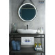 Раковина накладная Gid N9446b 51156 белая 61x42x12.5