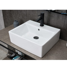 Раковина накладная Gid N9145 51214 белая 45.5x40x15