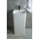Раковина напольная Gid Nb148 81117 белая 42x41x86