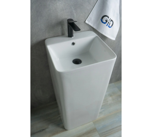 Раковина напольная Gid Nb148 81117 белая 42x41x86