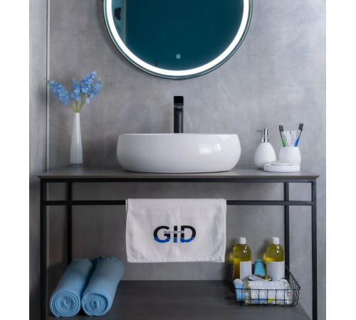 Раковина накладная Gid N9030b 51115 белая 48x34x15