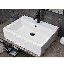 Раковина накладная Gid N9157 51216 белая 57x45.5x15.5