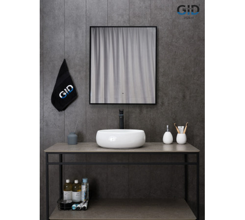 Раковина накладная Gid N9030ds 51235 белая 40x30x13.5