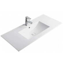 Раковина встраиваемая Gid 9010e 71106 белая 101.5x46.5x17