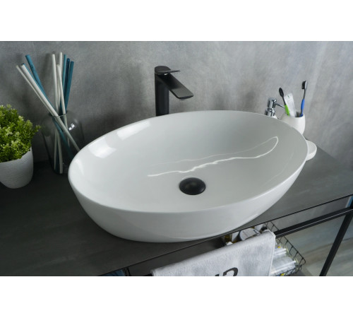 Раковина накладная Gid N9433 51148 белая 61x41x14.5