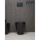 Приставной унитаз Gid TRS-263BM 62212Y черный матовый 56x36x41