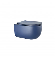 Подвесной унитаз GID Tornado Tr2133TF-BUM 62301Y синий матовый 49x36x34