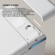 Унитаз-биде подвесной электронный Abber Rechteck AC1216S с инсталляцией AC0101P2