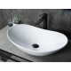Раковина накладная Gid N9811 51175 белая 61x37x15