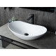 Раковина накладная Gid N9811 51175 белая 61x37x15